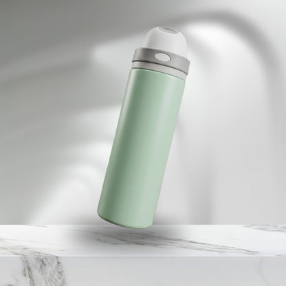 AZM – Stainless Steel Travel Flask with One-Click Flip Top Bottle