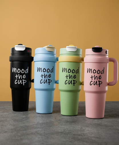 Sukoon –  Premium Insulated Tumbler with Straw Lid