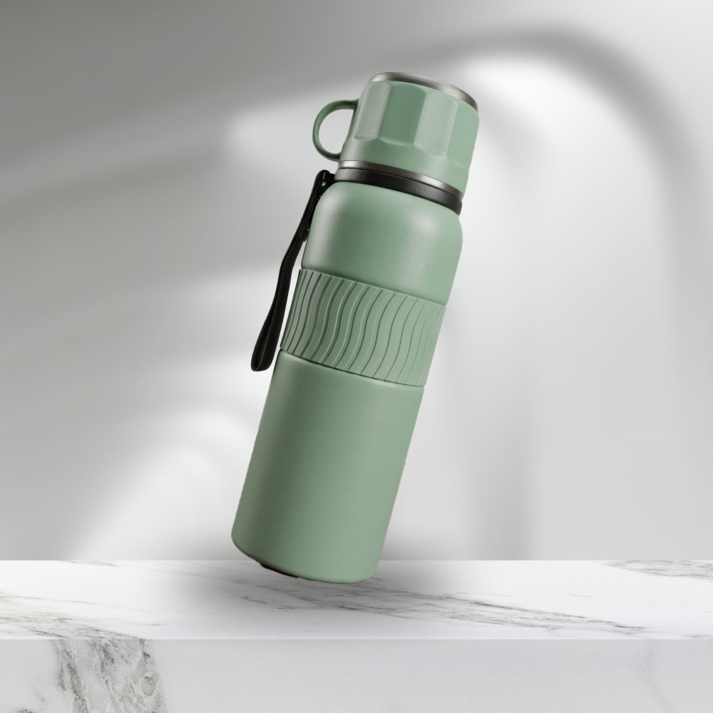 Nuqta – Stainless Steel Thermal Bottles with Built-in Serving Cups