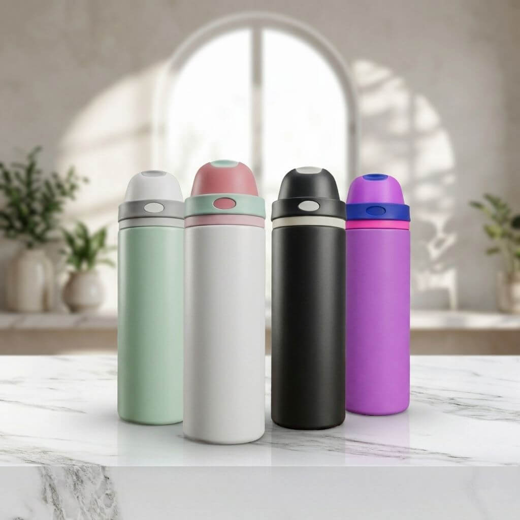 AZM 25oz/750ml Stainless Steel Travel Flask