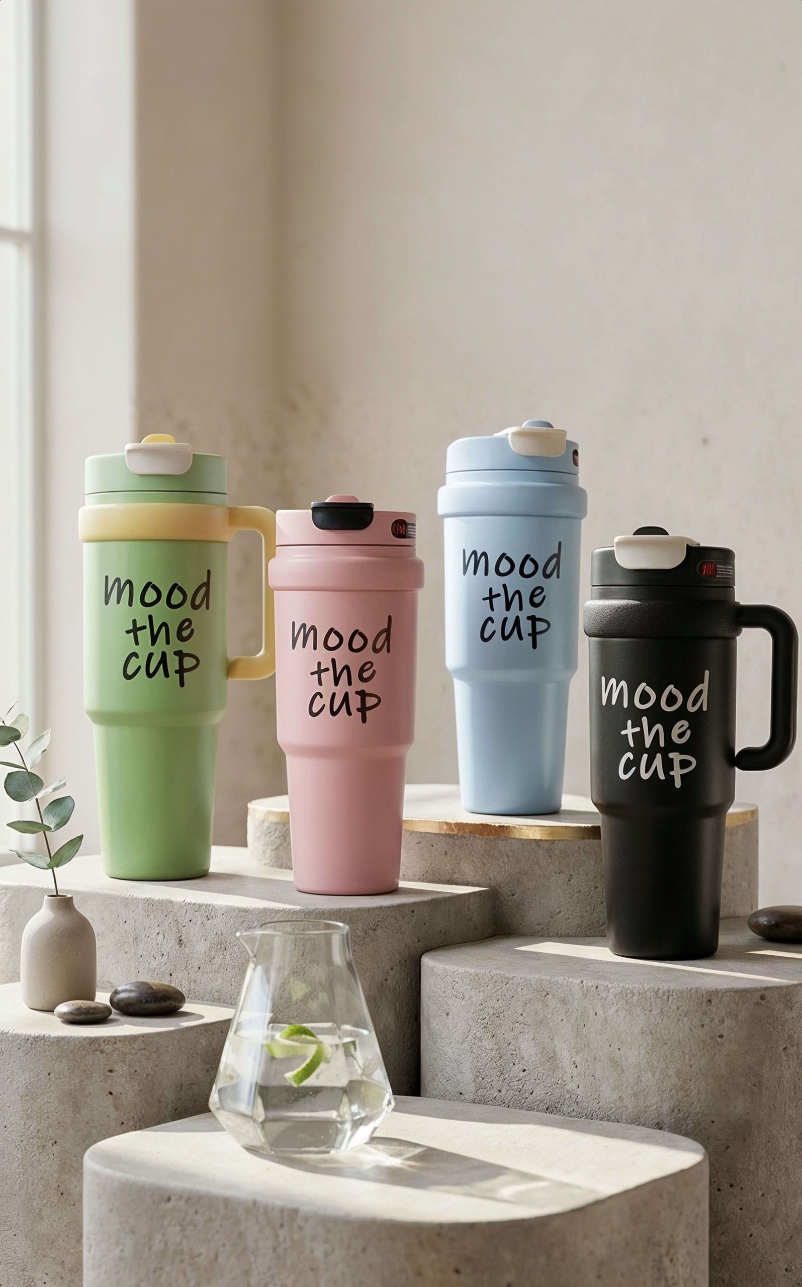 Sukoon - 34oz/1000ml Premium Insulated Tumbler with Straw Lid